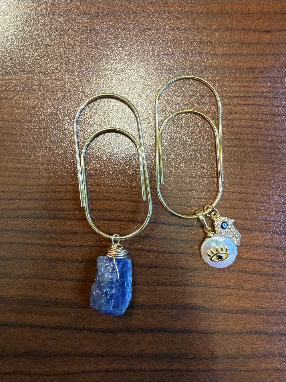 Planner paper clip + charms